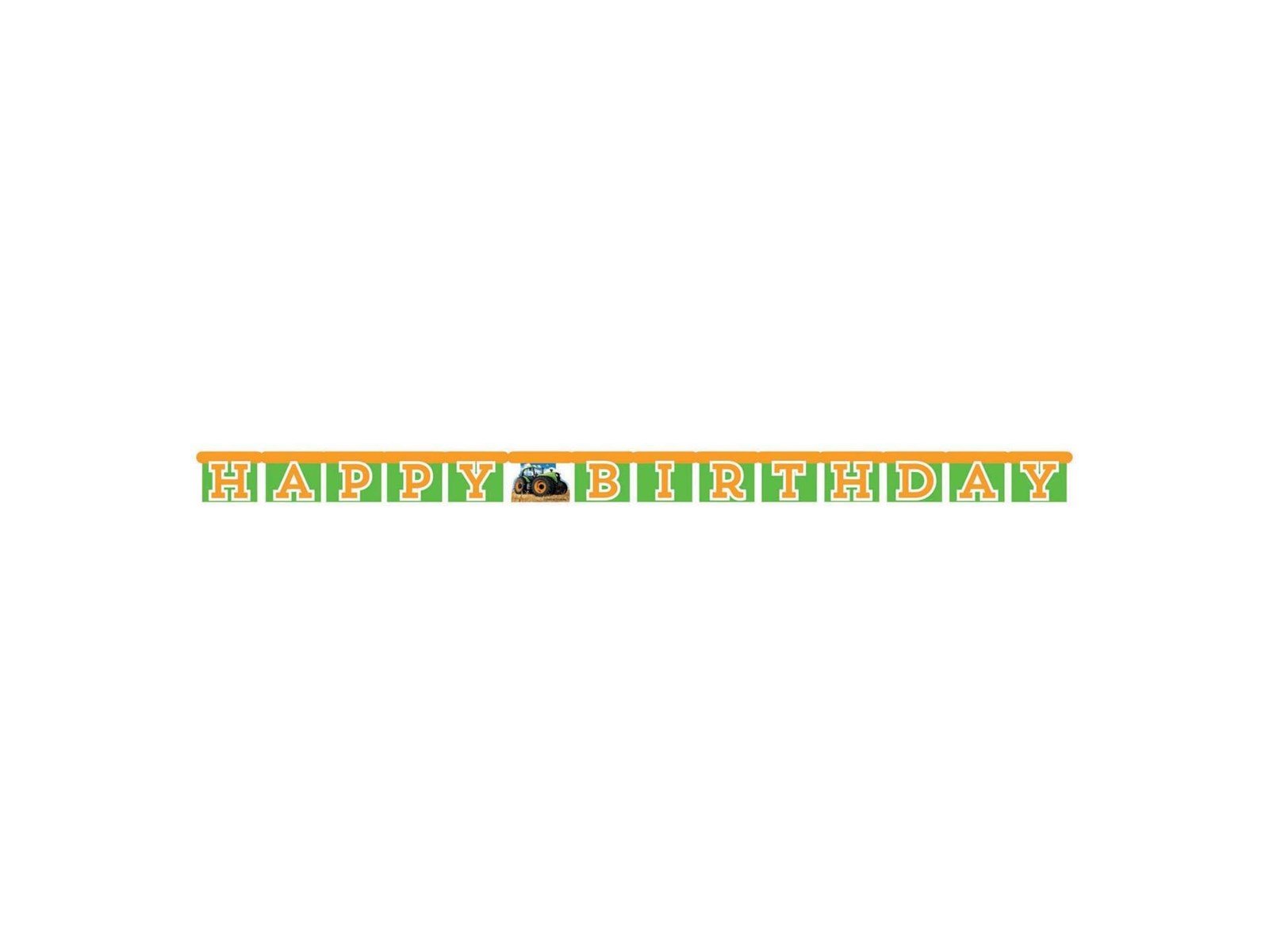 Haza Witbaard - Tractor Letter Garland Happy Birthday