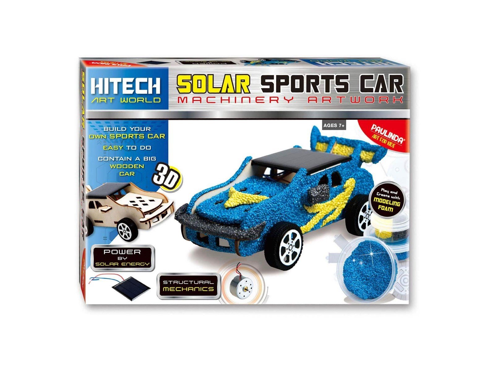 Paulinda - Construction kit 3D Solar Sports Car