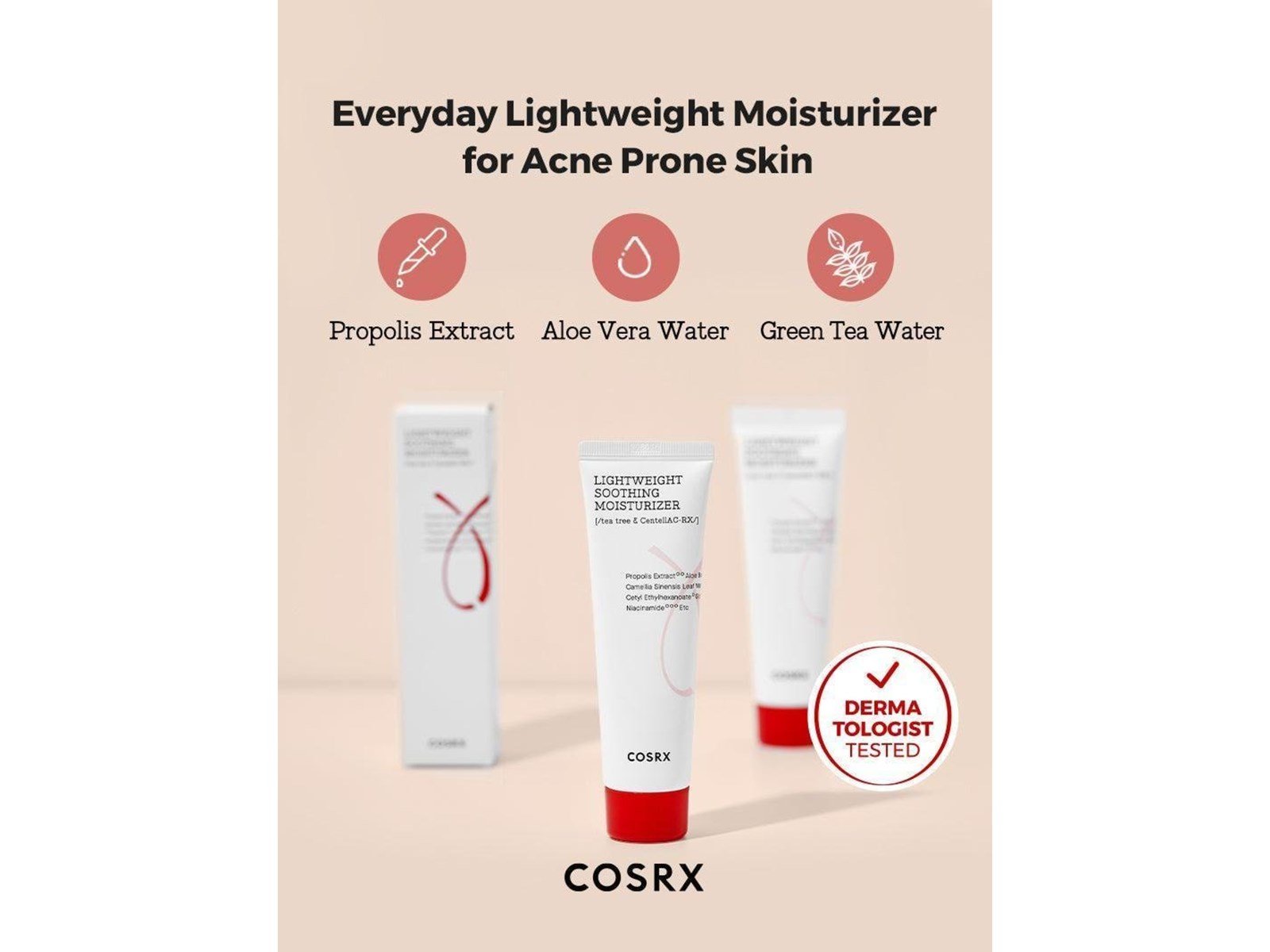 Cosrx - AC Collection Lightweight Soothing Moisturizer 80ml