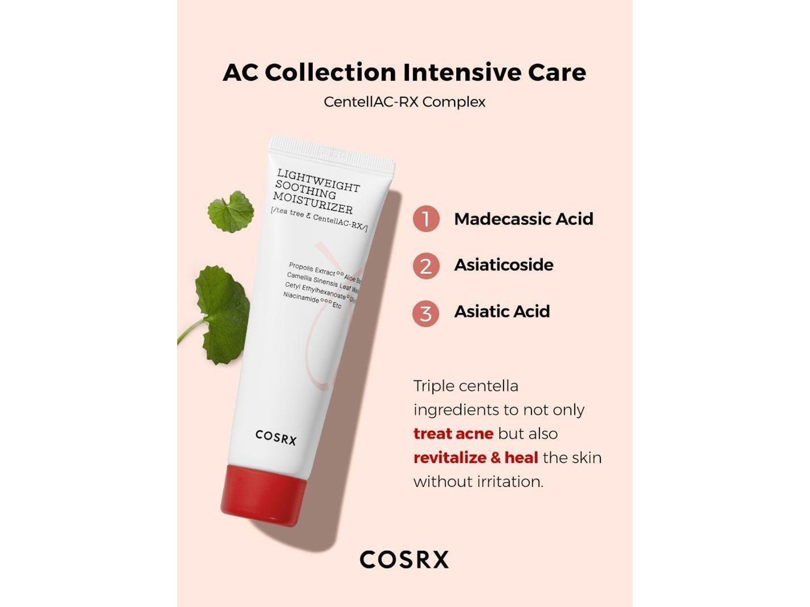 Cosrx - AC Collection Lightweight Soothing Moisturizer 80ml