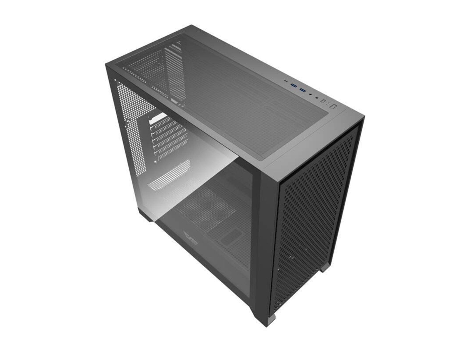 Darkflash DRX90 Mesh computer case (black) - Gehäuse - Miditower - Schwarz