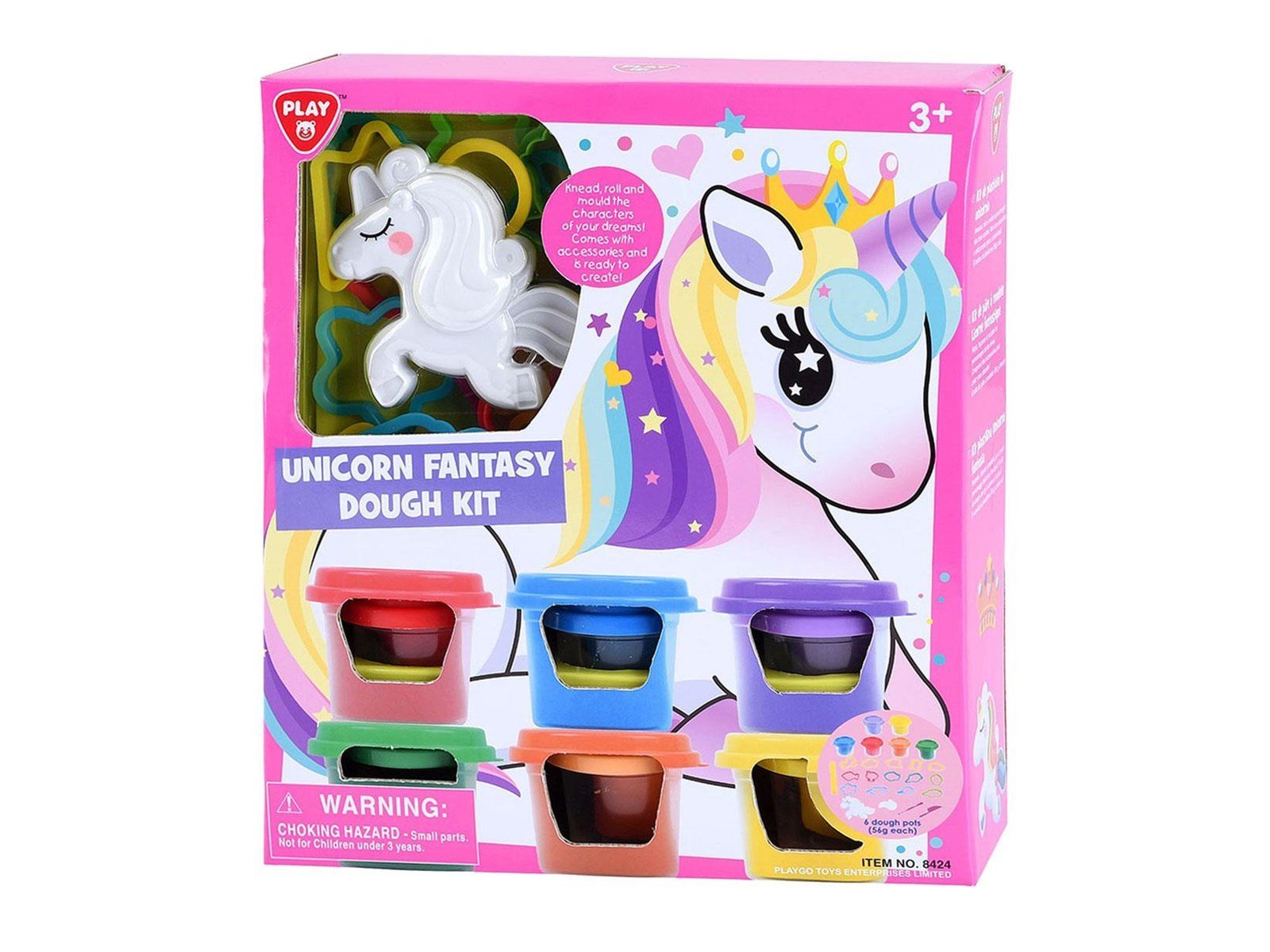 PLAY - Unicorn Clay Set 6 Clay Pots