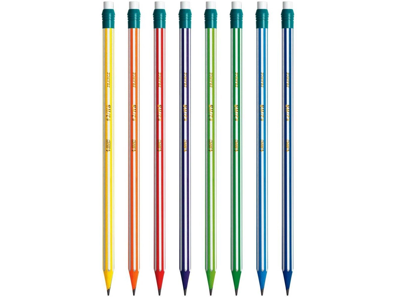 BIC - Evolution Pencils with Eraser 8pcs.