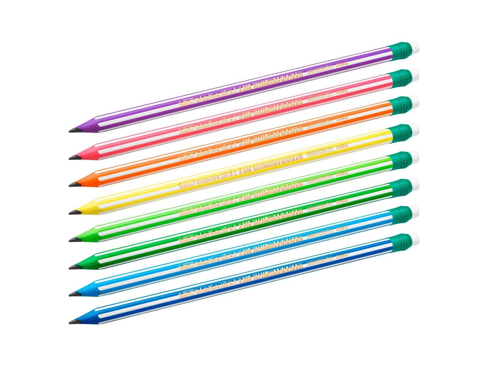 BIC - Evolution Pencils with Eraser 8pcs.