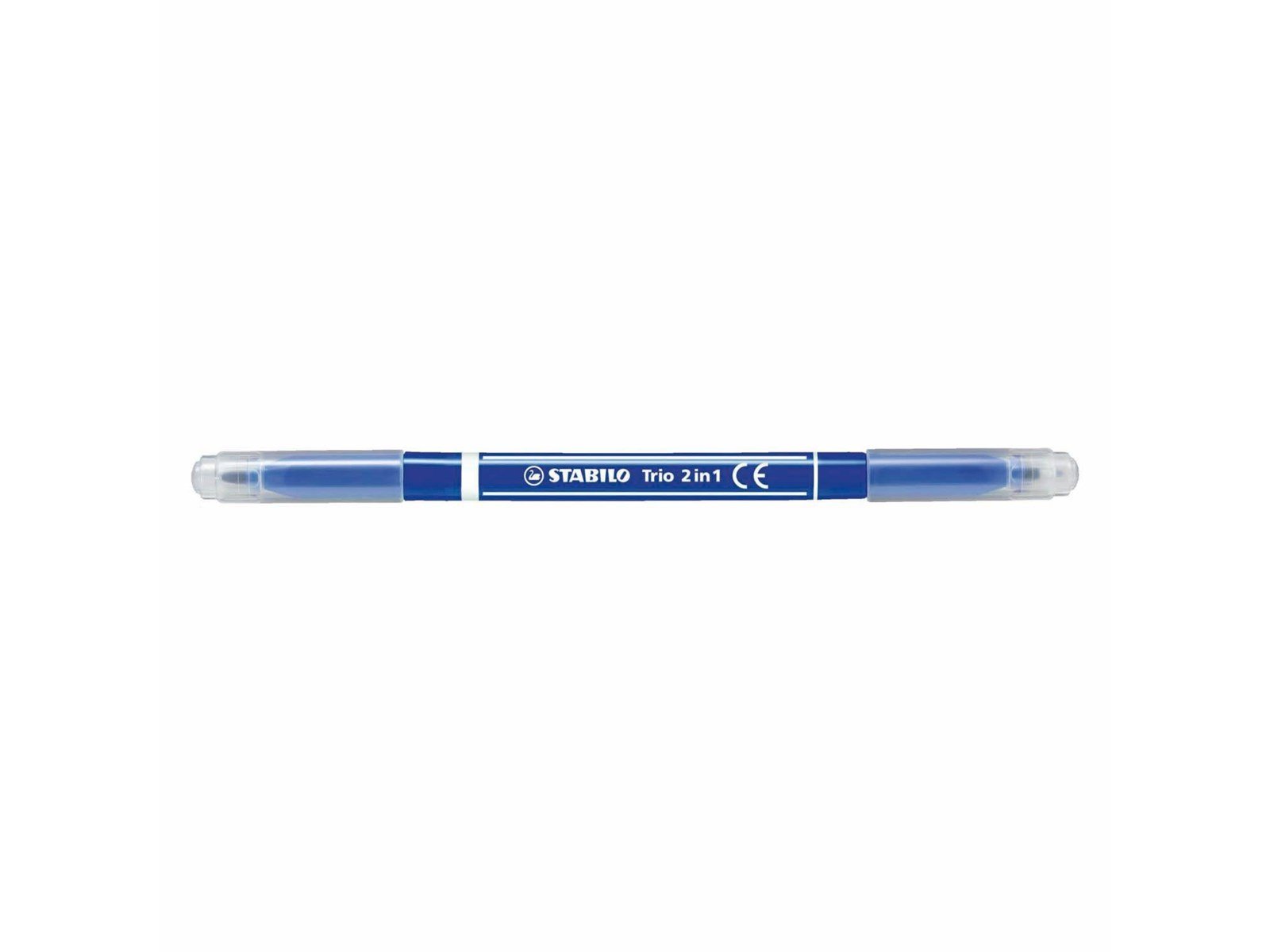 STABILO Trio 2 in 1 - Felt-tip pen and fineliner in one - Set of 10 pieces