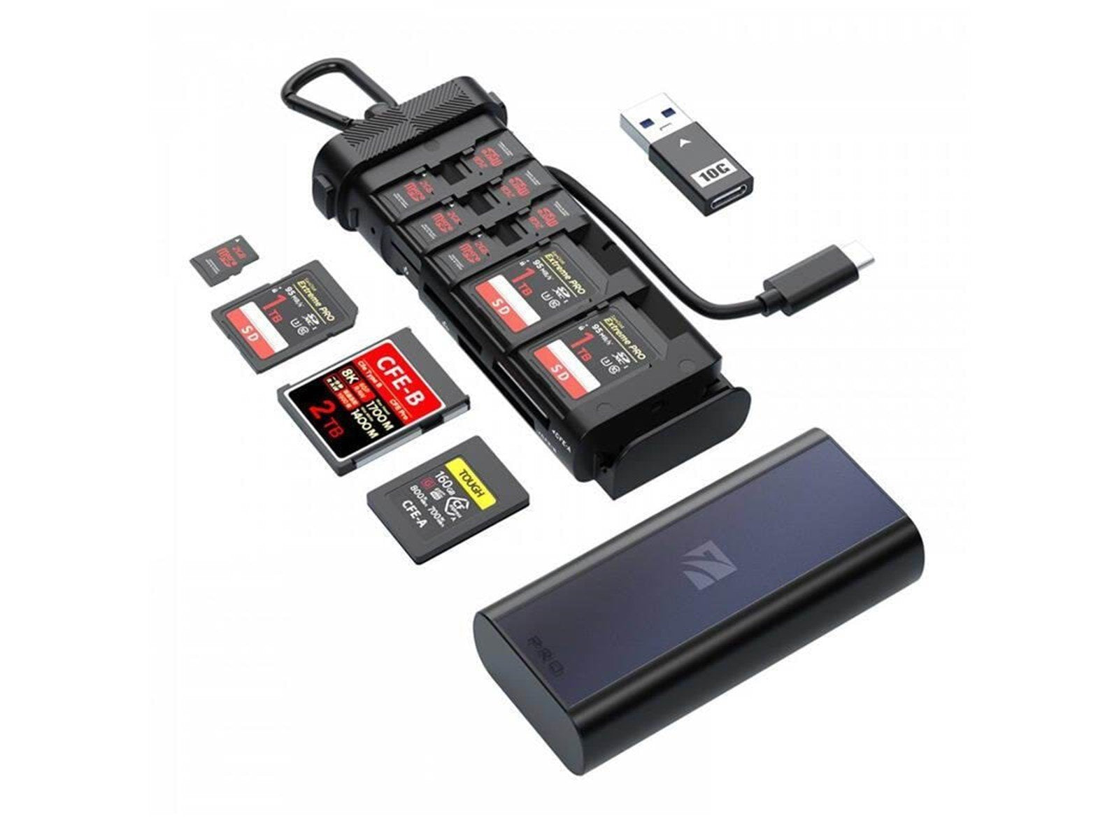 Freewell Pro card reader CF A/B SD TF