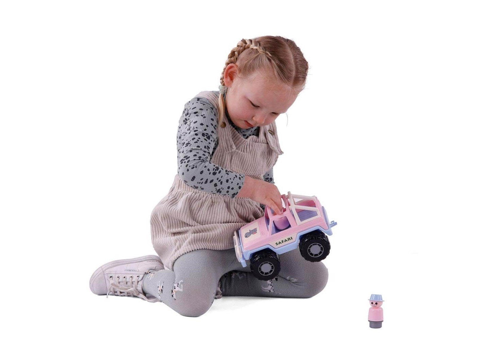 Cavallino Toys - Cavallino Jeep Pink with 2 Toy Figures