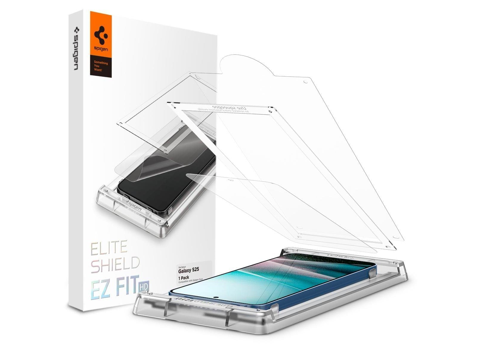 Spigen EliteShield EZ Fit HD 1 Pack - Samsung Galaxy S25