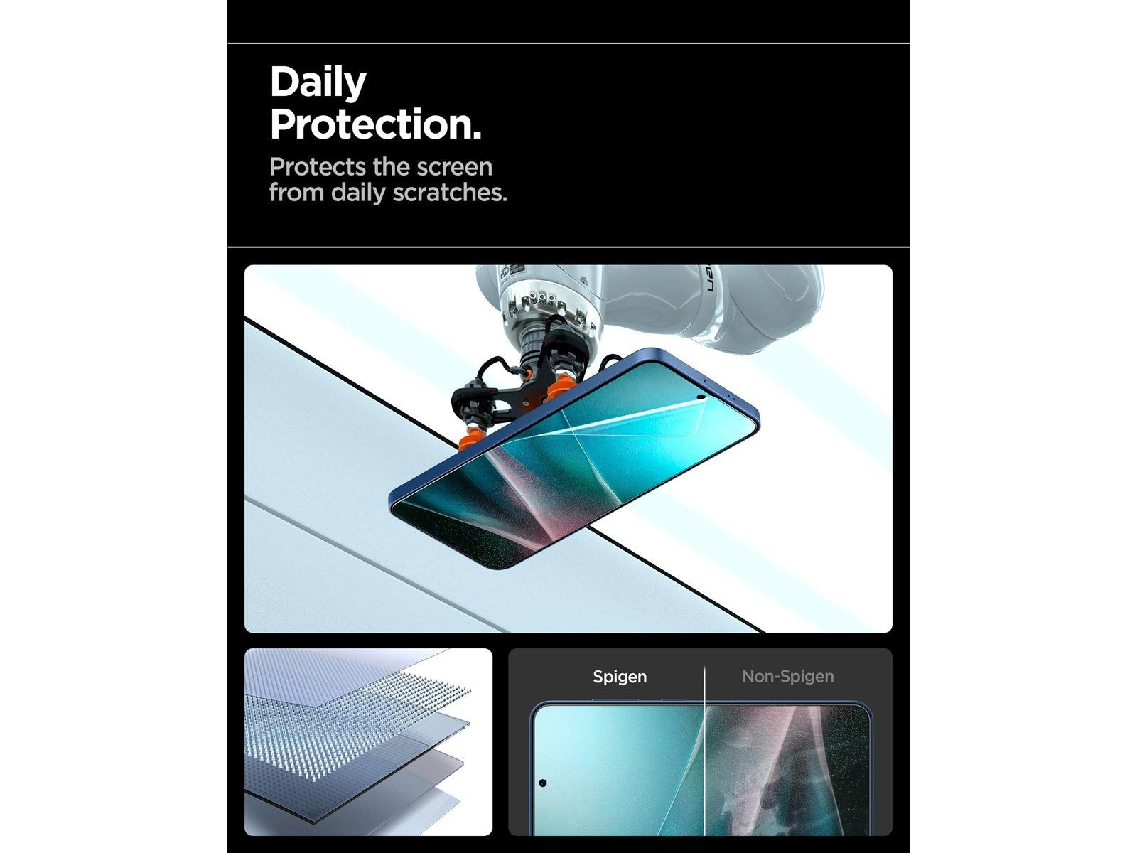 Spigen EliteShield EZ Fit HD 1 Pack - Samsung Galaxy S25