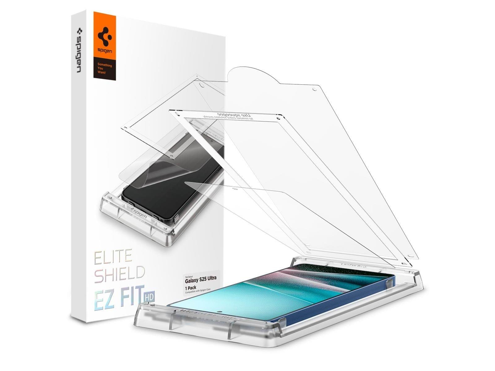 Spigen EliteShield EZ Fit HD 1 Pack - Samsung Galaxy S25 Ultra