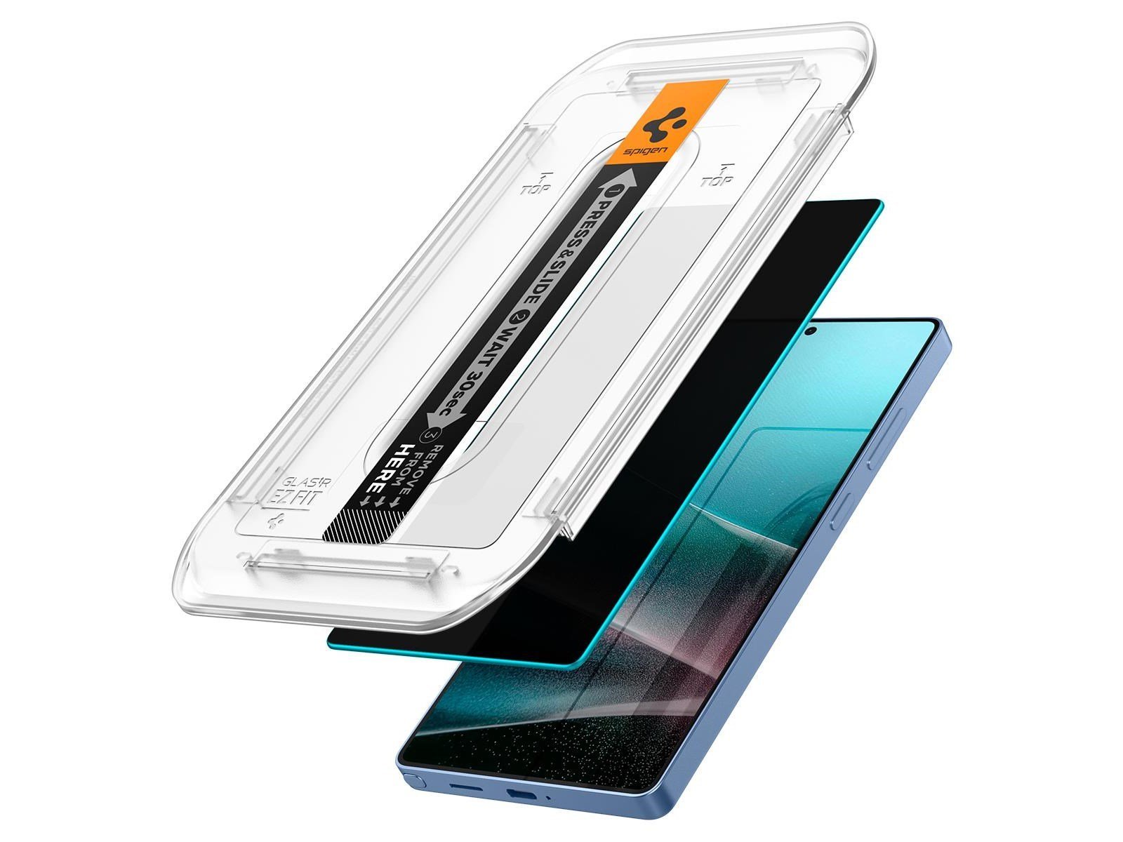 Spigen Glass tR EZ Fit HD (Privacy) 2 Pack - Samsung Galaxy S25 Ultra