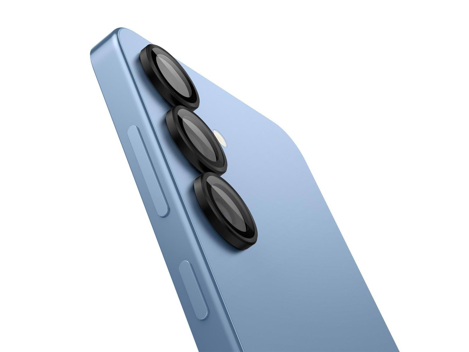 Spigen Glass tR EZ Fit Optik Pro HD 2 Pack - Black - Samsung Galaxy S25