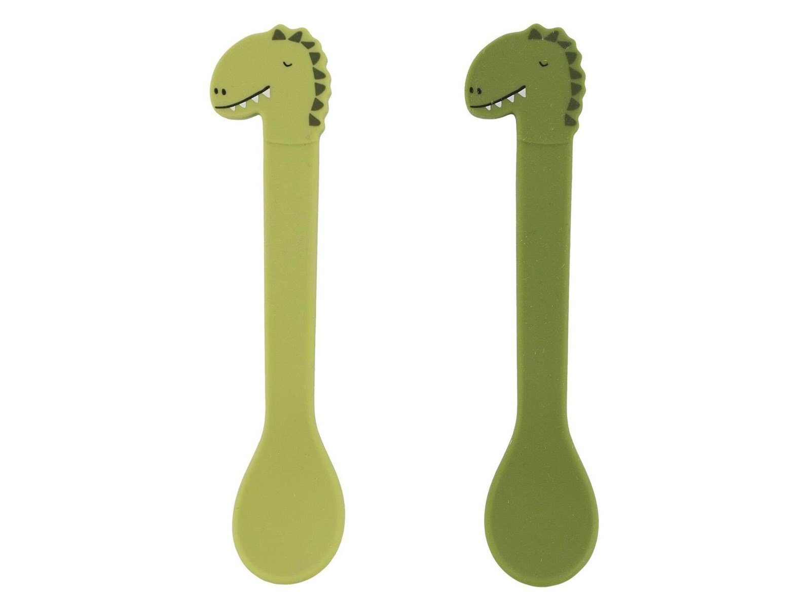 Trixie Baby Silicone Spoon - Mr Dino 2pcs.