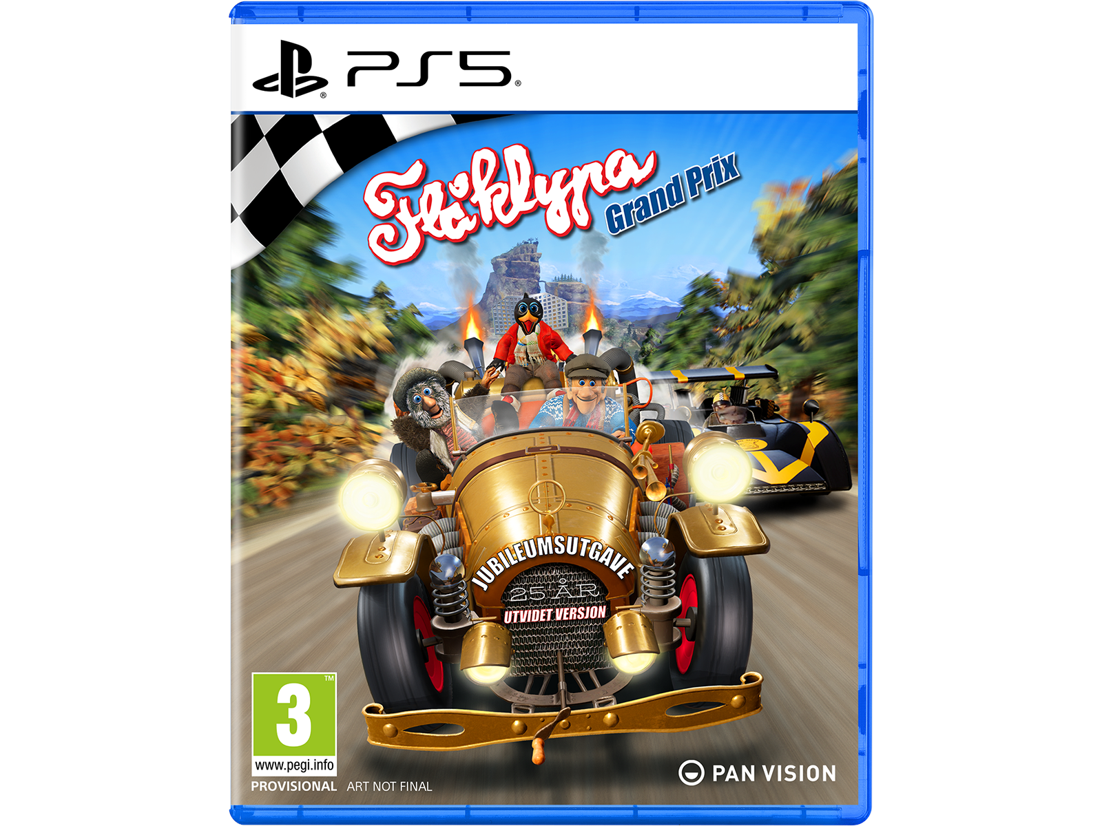 The Pinchcliffe Grand Prix (Anniversary Edition) - Sony PlayStation 5 - Rennspiel - PEGI 3