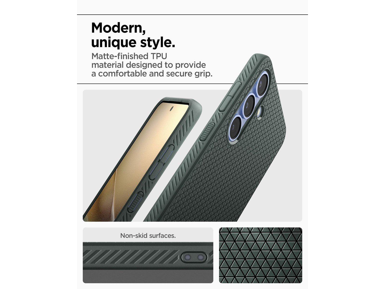 Spigen Liquid Air - Abyss Green - Samsung Galaxy S25