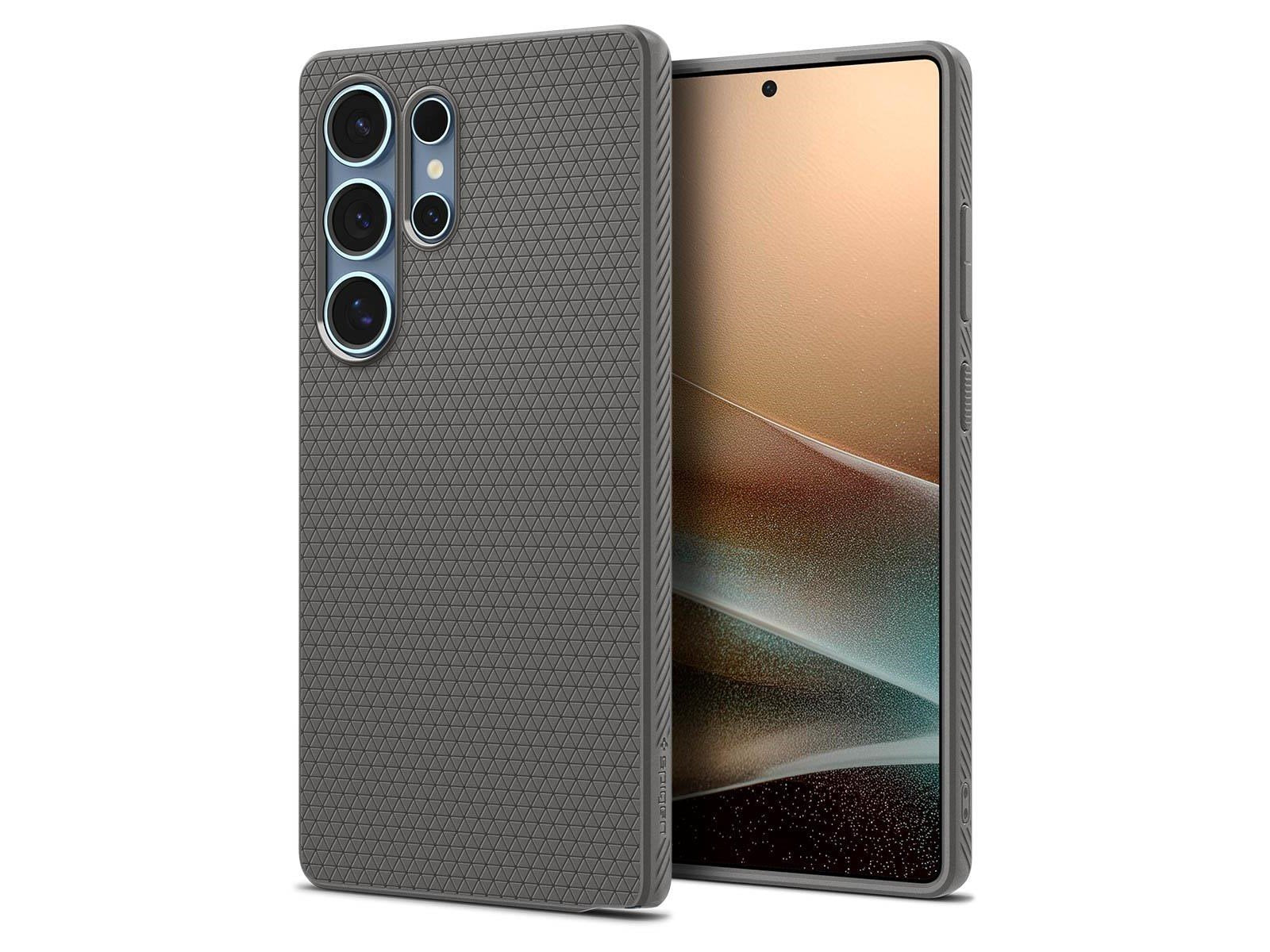 Spigen Liquid Air - Marble Grey - Samsung Galaxy S25 Ultra