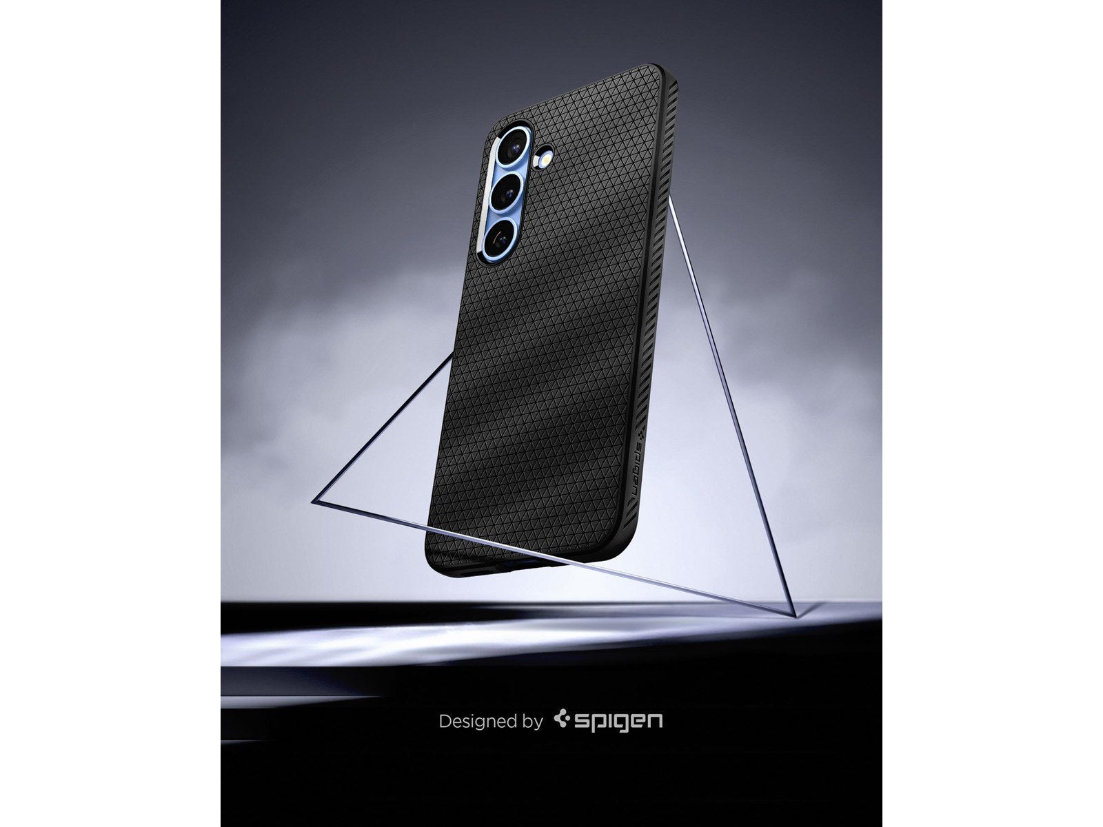 Spigen Liquid Air - Matte Black - Samsung Galaxy S25