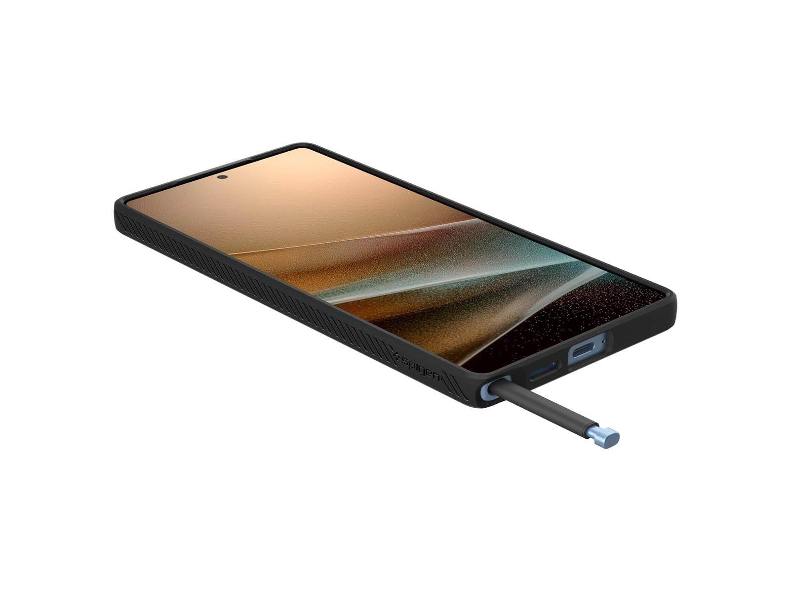 Spigen Liquid Air - Matte Black - Samsung Galaxy S25 Ultra