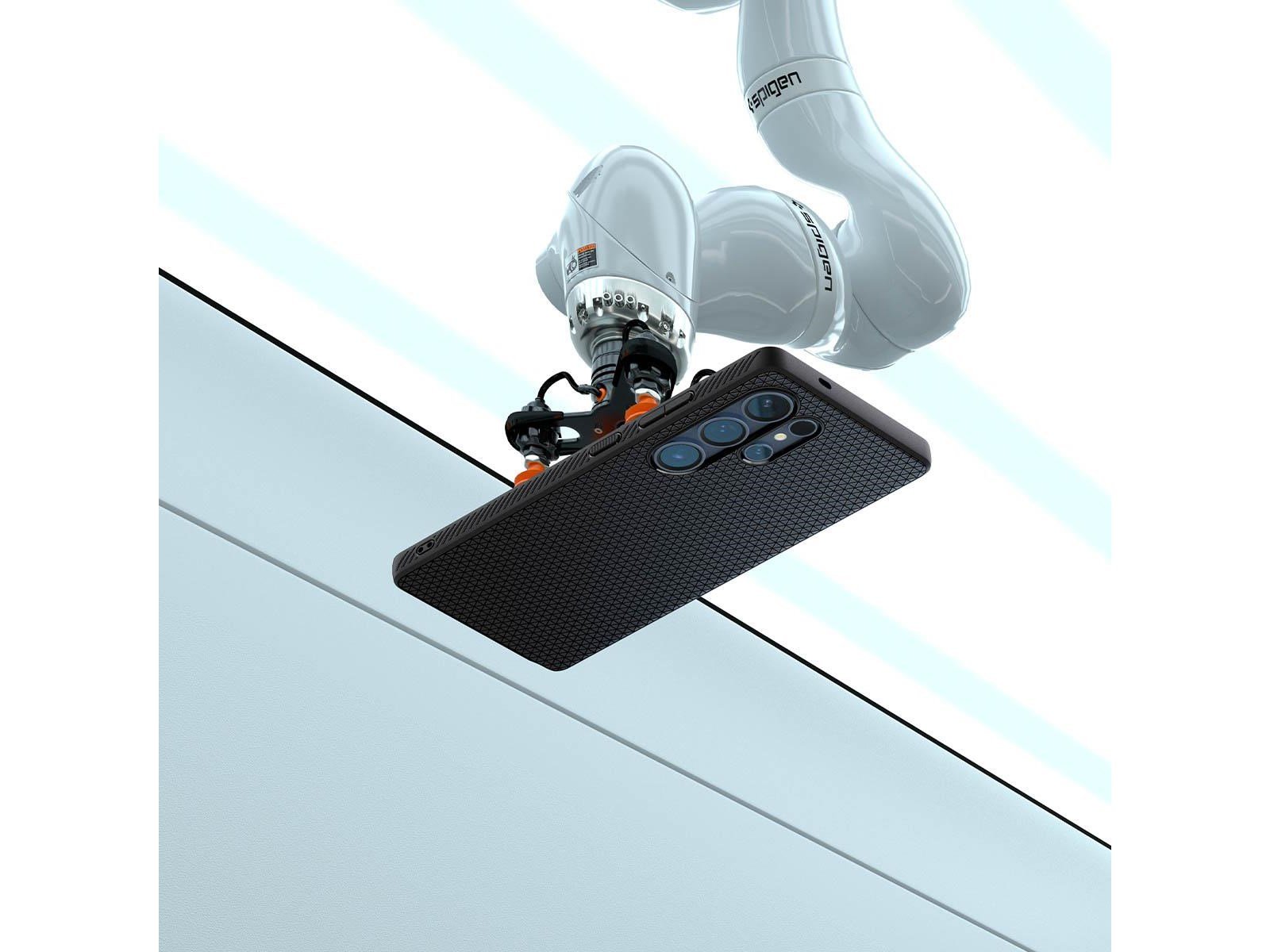 Spigen Liquid Air - Matte Black - Samsung Galaxy S25 Ultra