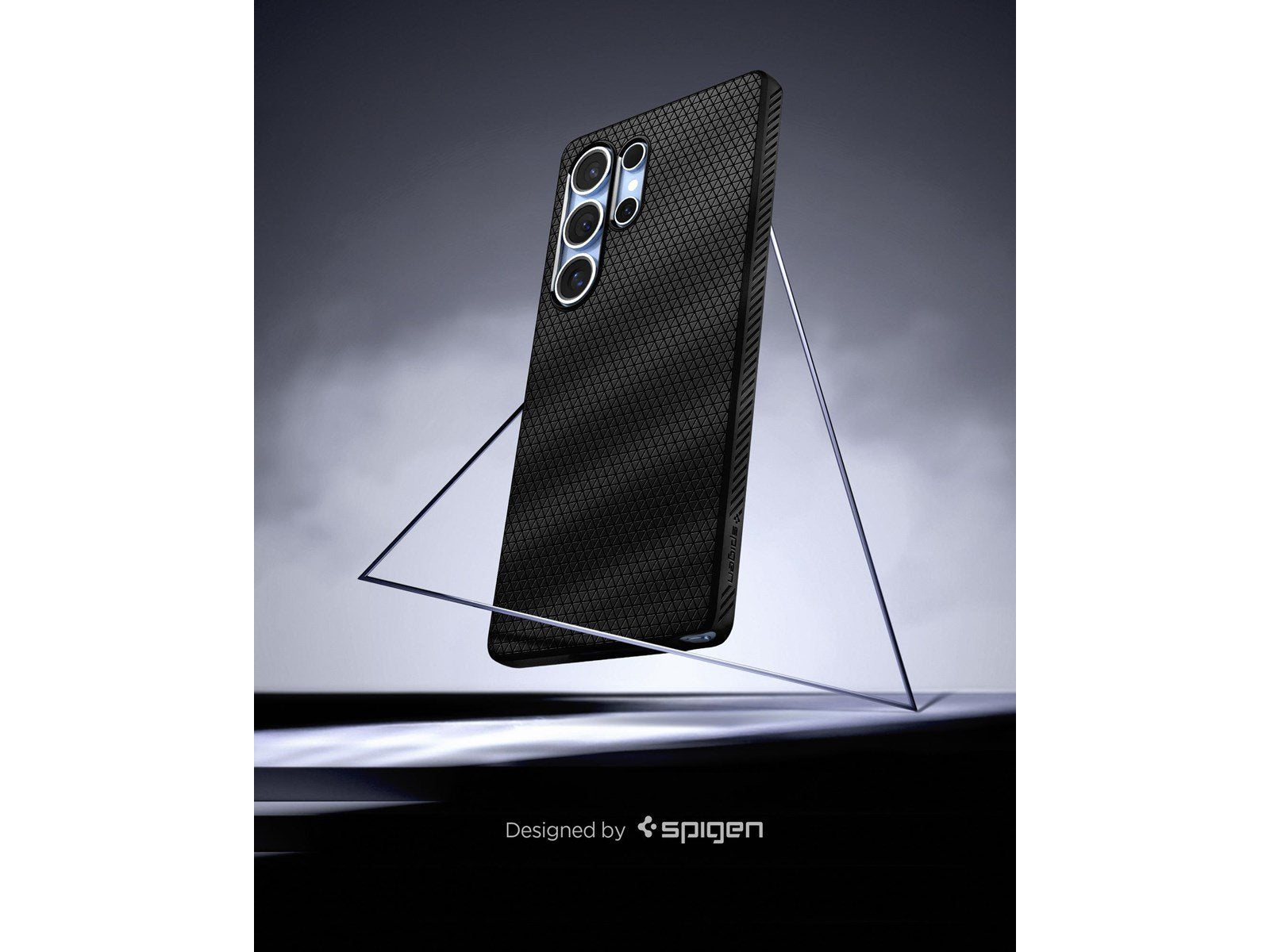 Spigen Liquid Air - Matte Black - Samsung Galaxy S25 Ultra