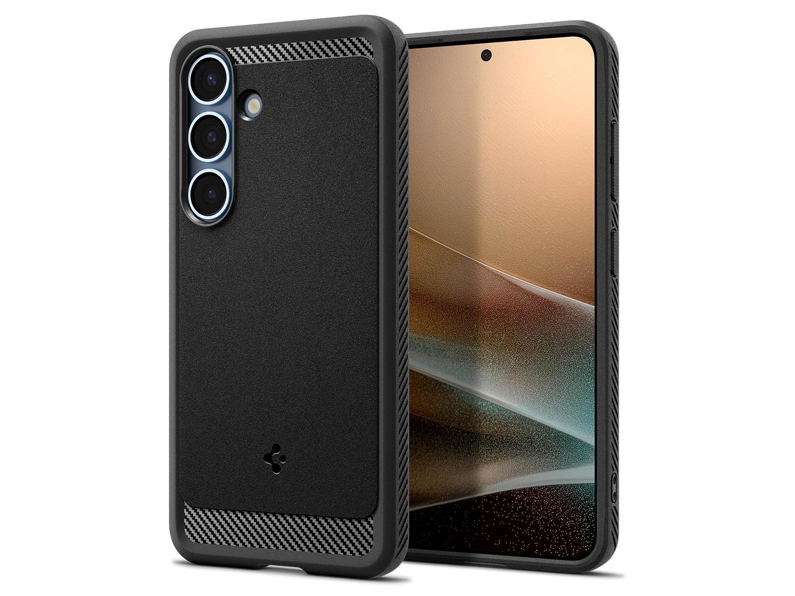 Spigen Rugged Armor MagSafe - Matte Black - Samsung Galaxy S25
