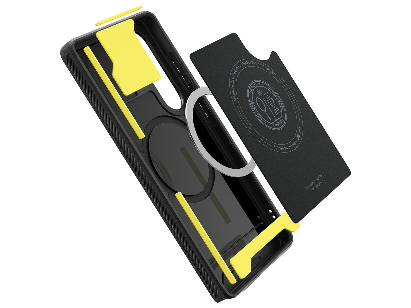 Spigen Rugged Armor MagSafe - Matte Black - Samsung Galaxy S25 Ultra