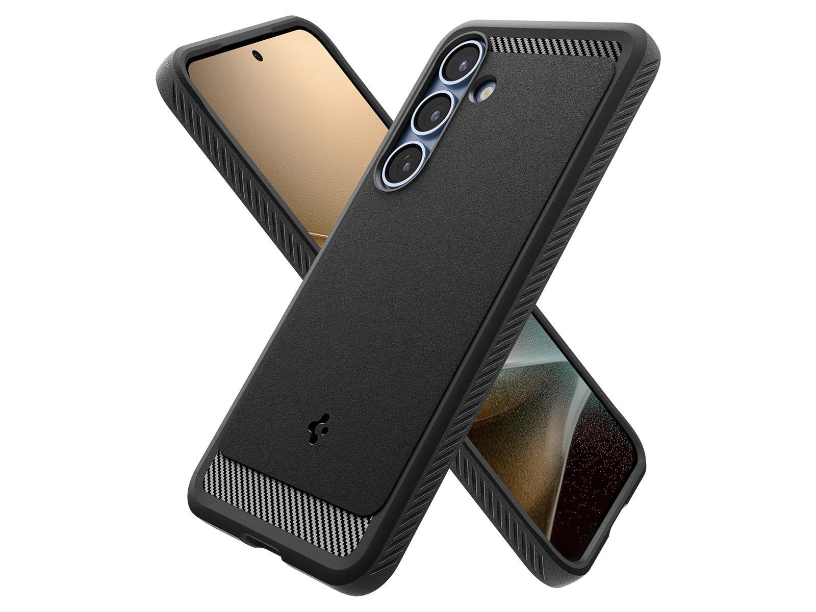 Spigen Rugged Armor MagSafe - Matte Black - Samsung Galaxy S25