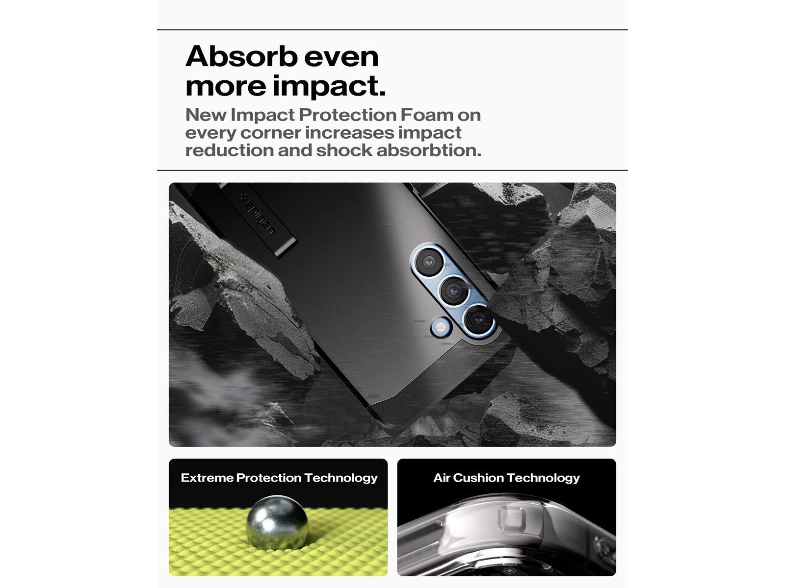 Spigen Tough Armor MagSafe - Black - Samsung Galaxy S25
