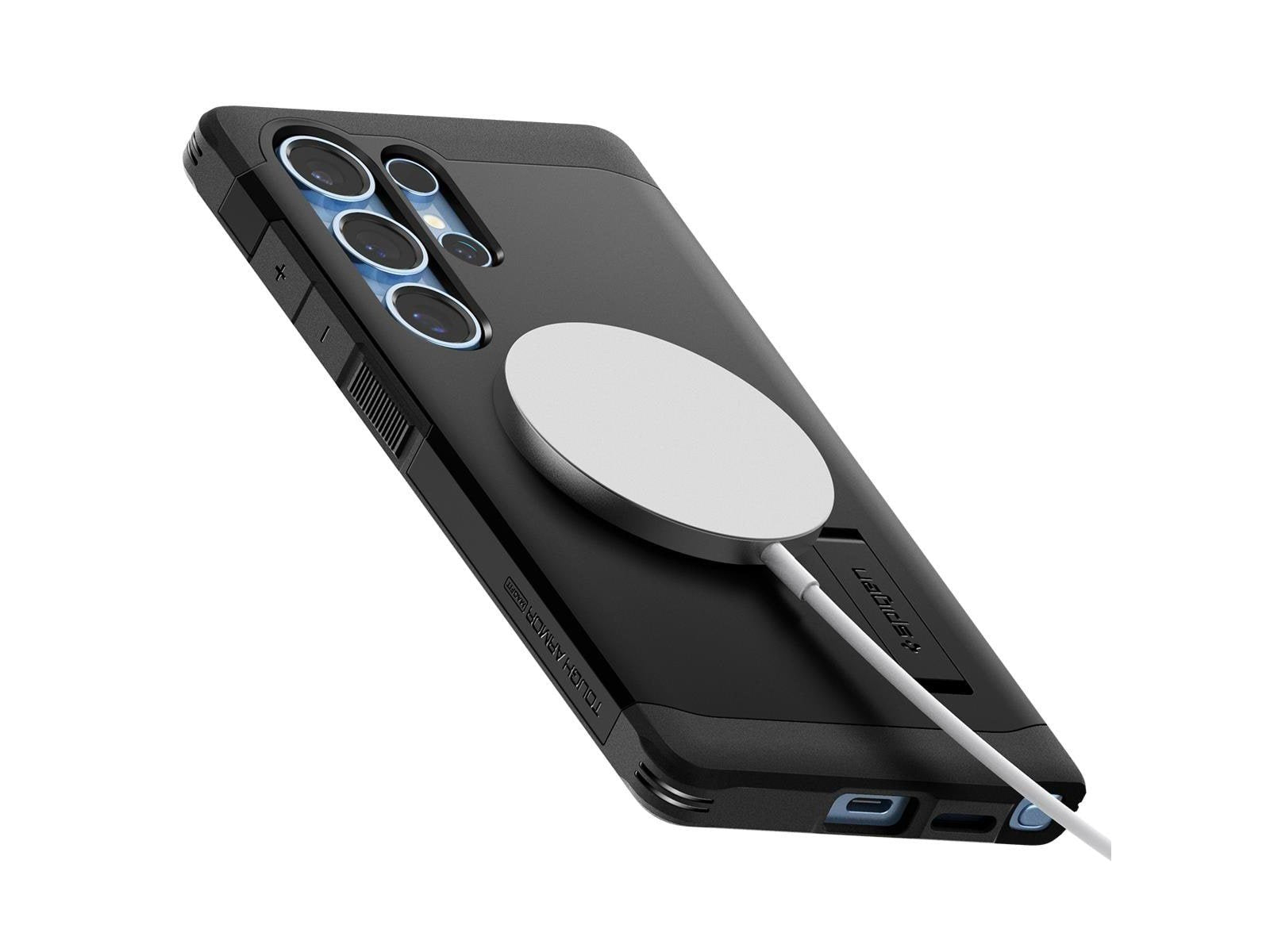 Spigen Tough Armor MagSafe - Black - Samsung Galaxy S25 Ultra