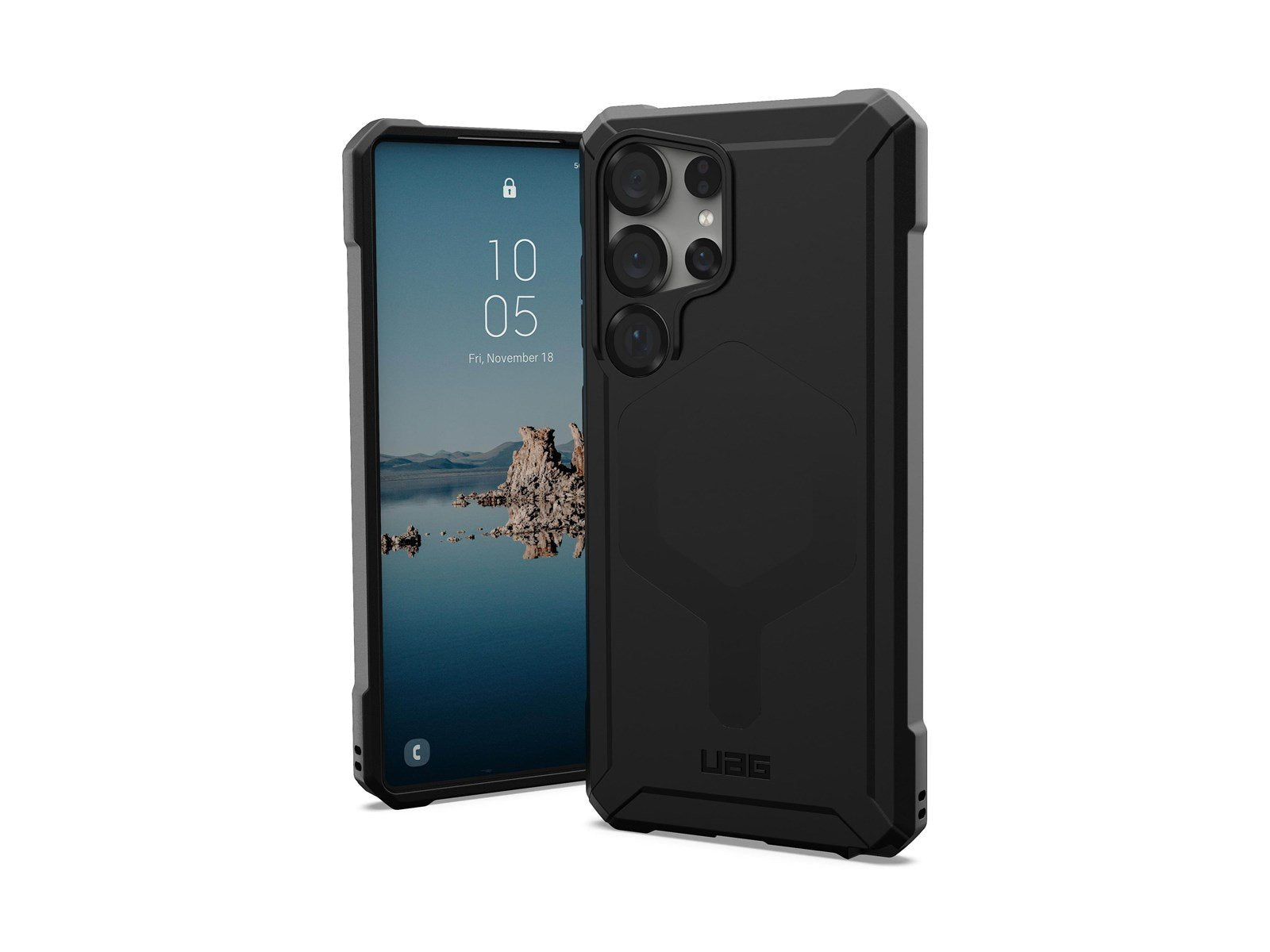 UAG Essential Armor w/ Magnet - Black - Samsung Galaxy S25 Ultra
