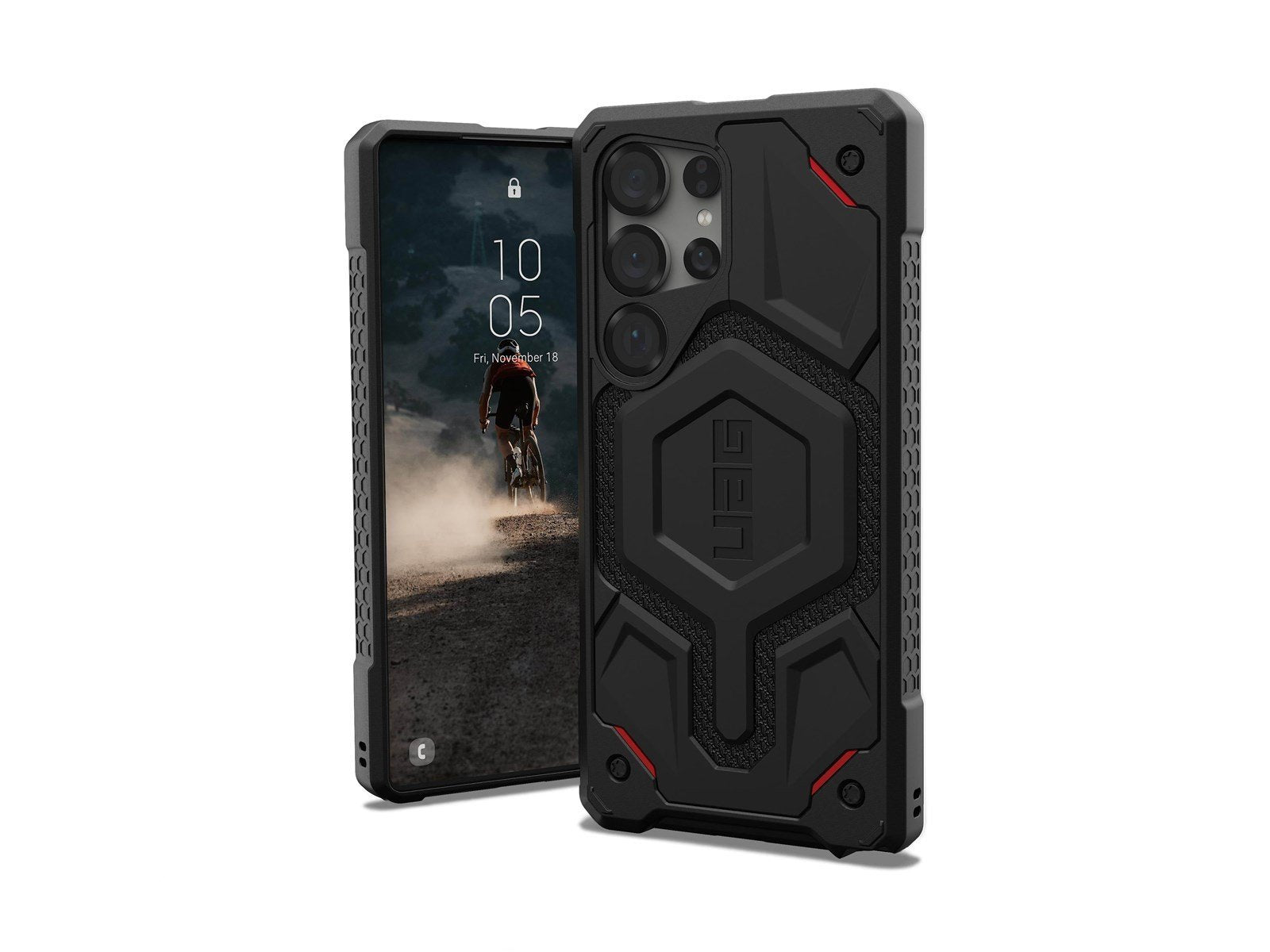 UAG Monarch Pro - Kevlar Black - Samsung Galaxy S25 Ultra