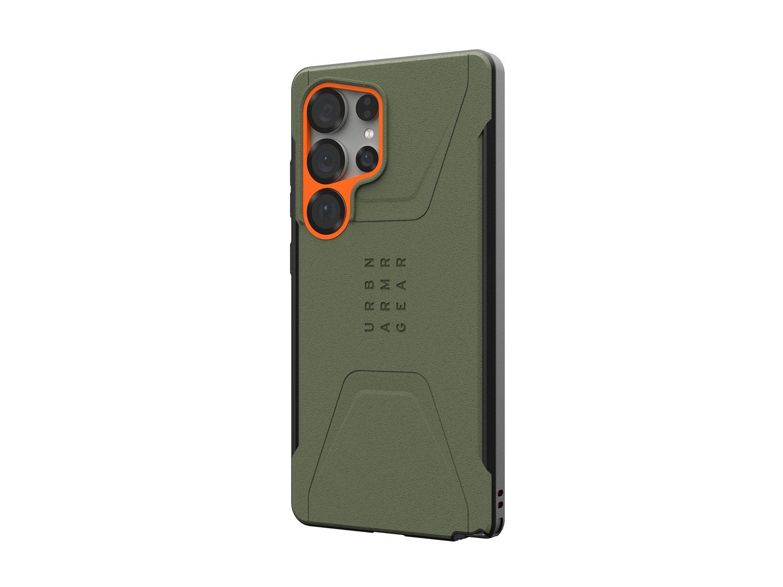 UAG Civilian Pro - Olive Drab/Orange - Samsung Galaxy S25 Ultra