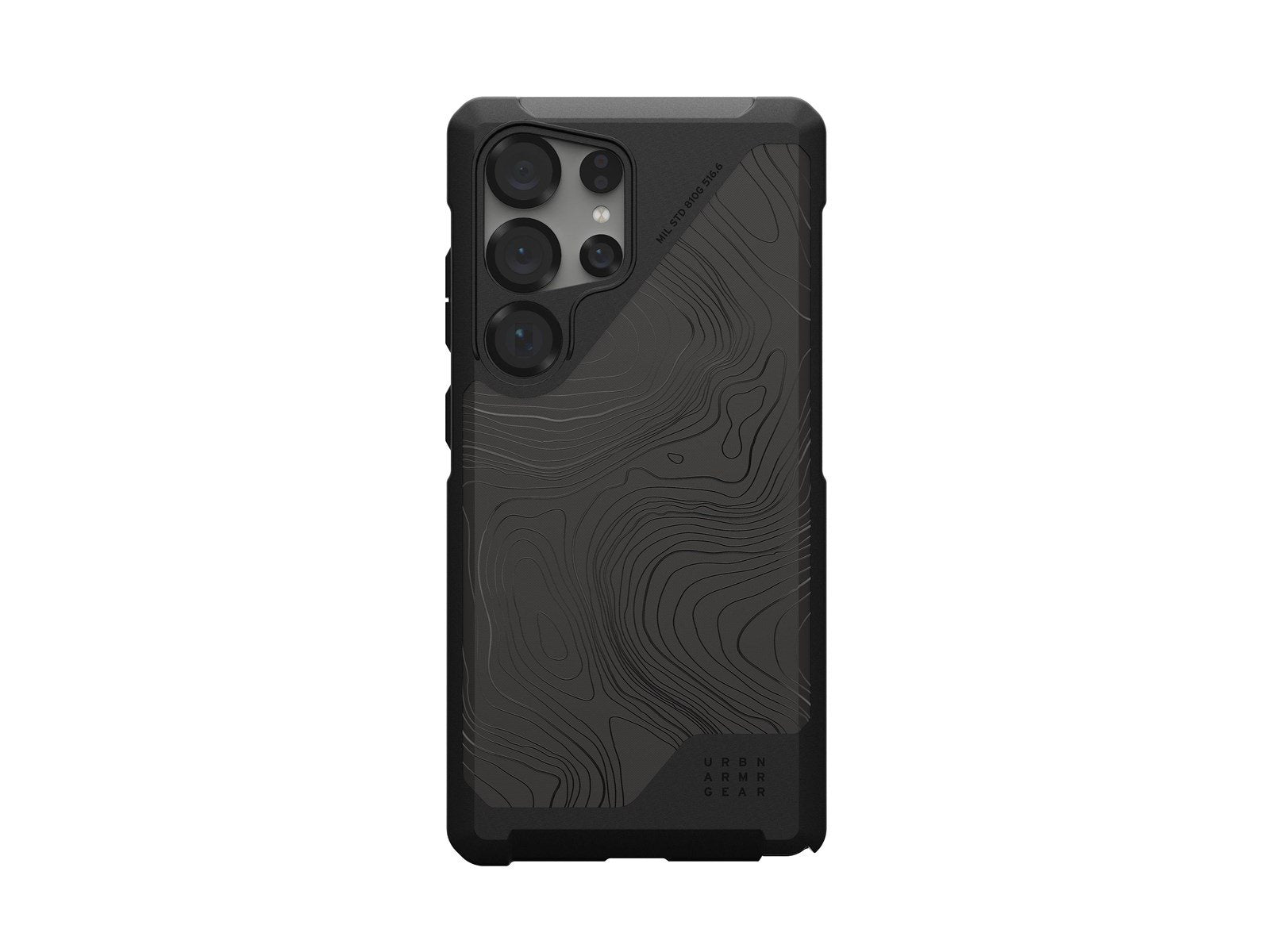 UAG Metropolis LT w/Magnet - Topography Black - Samsung Galaxy S25 Ultra
