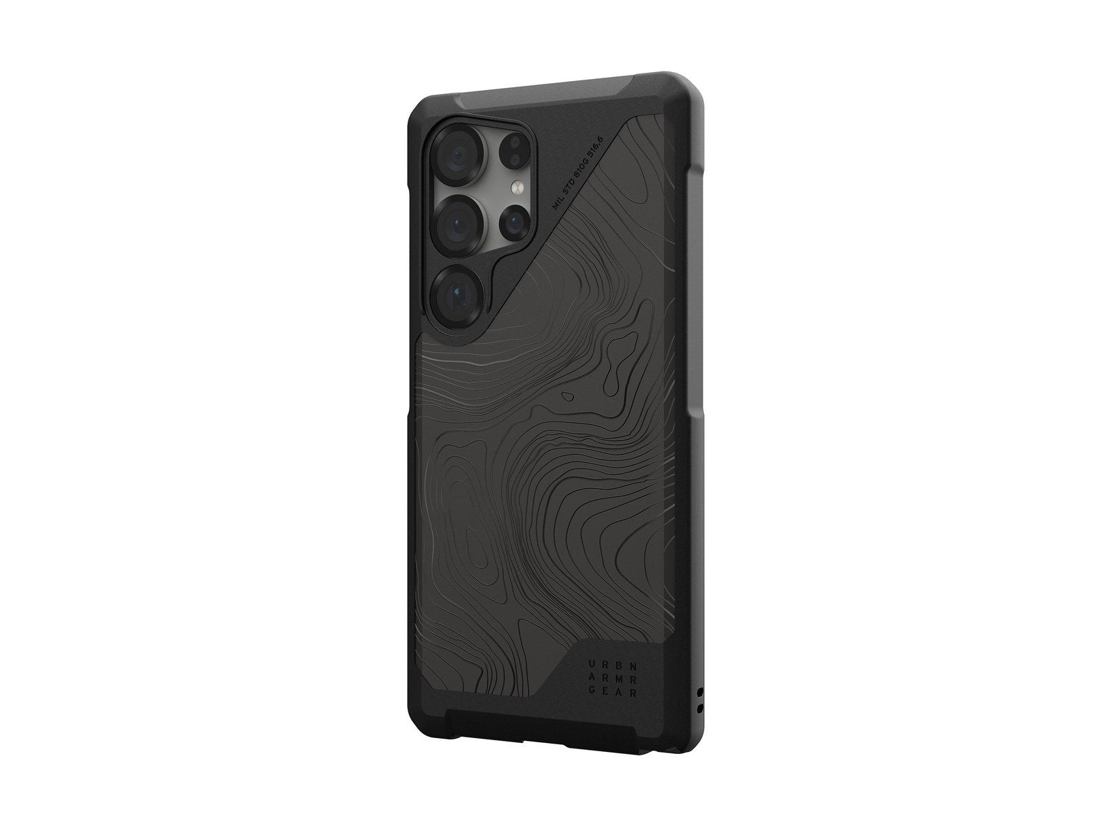 UAG Metropolis LT w/Magnet - Topography Black - Samsung Galaxy S25 Ultra