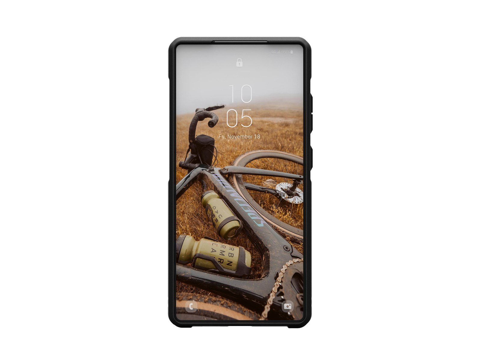 UAG Metropolis LT w/Magnet - Topography Black - Samsung Galaxy S25 Ultra