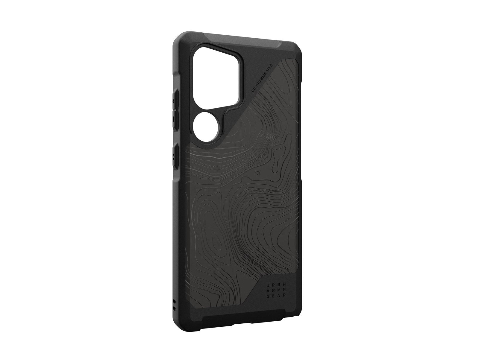 UAG Metropolis LT w/Magnet - Topography Black - Samsung Galaxy S25 Ultra
