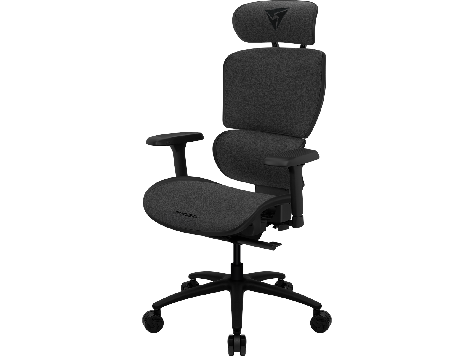 ThunderX3 XTC Mesh Loft Dark Grey Bürostuhl - Schwarz - Mesh fabric - Bis zu 120 kg