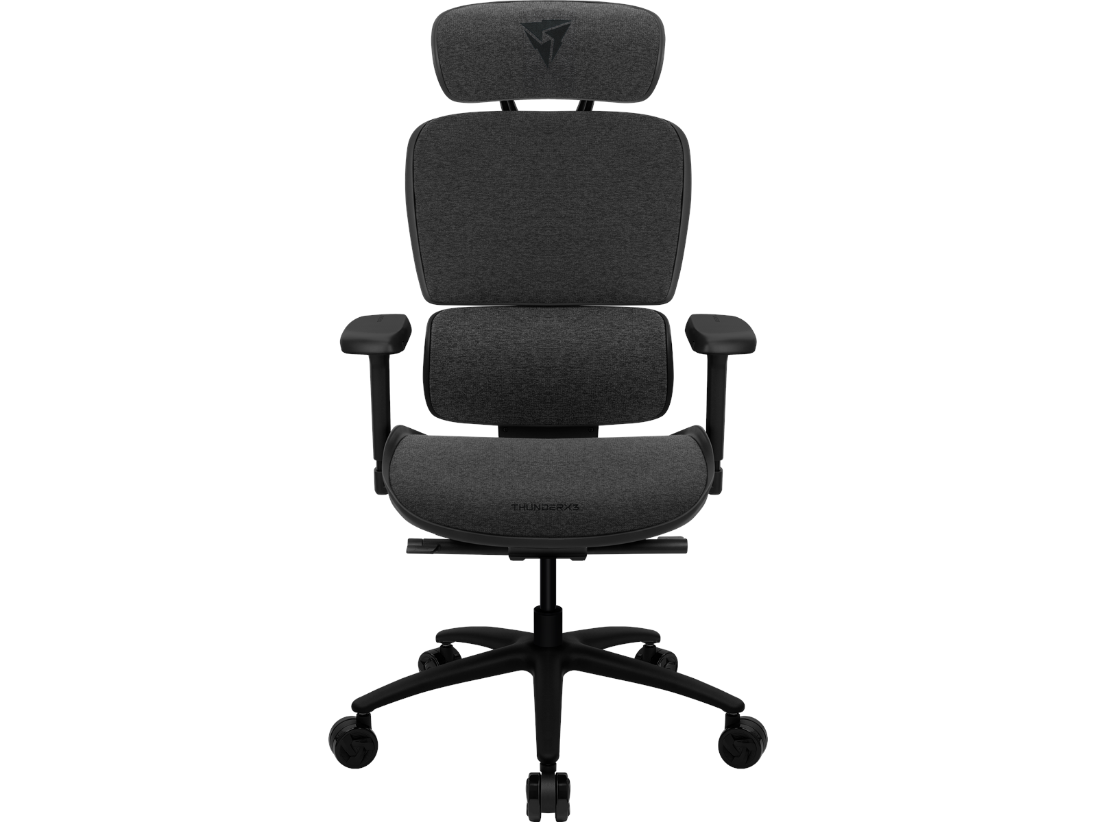ThunderX3 XTC Mesh Loft Dark Grey Bürostuhl - Schwarz - Mesh fabric - Bis zu 120 kg