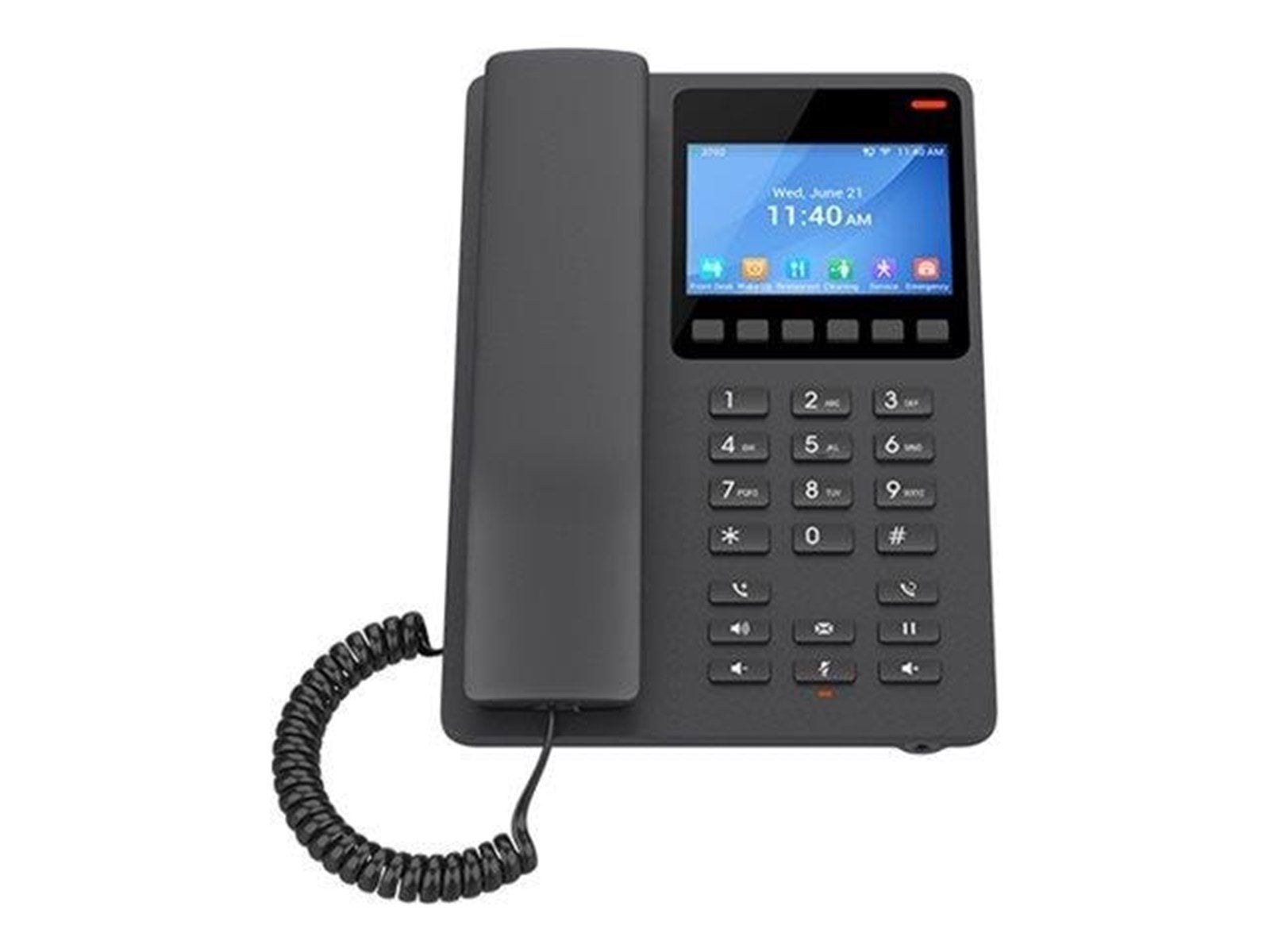 Grandstream GHP Series GHP631 - VoIP phone - 3-way call capability
