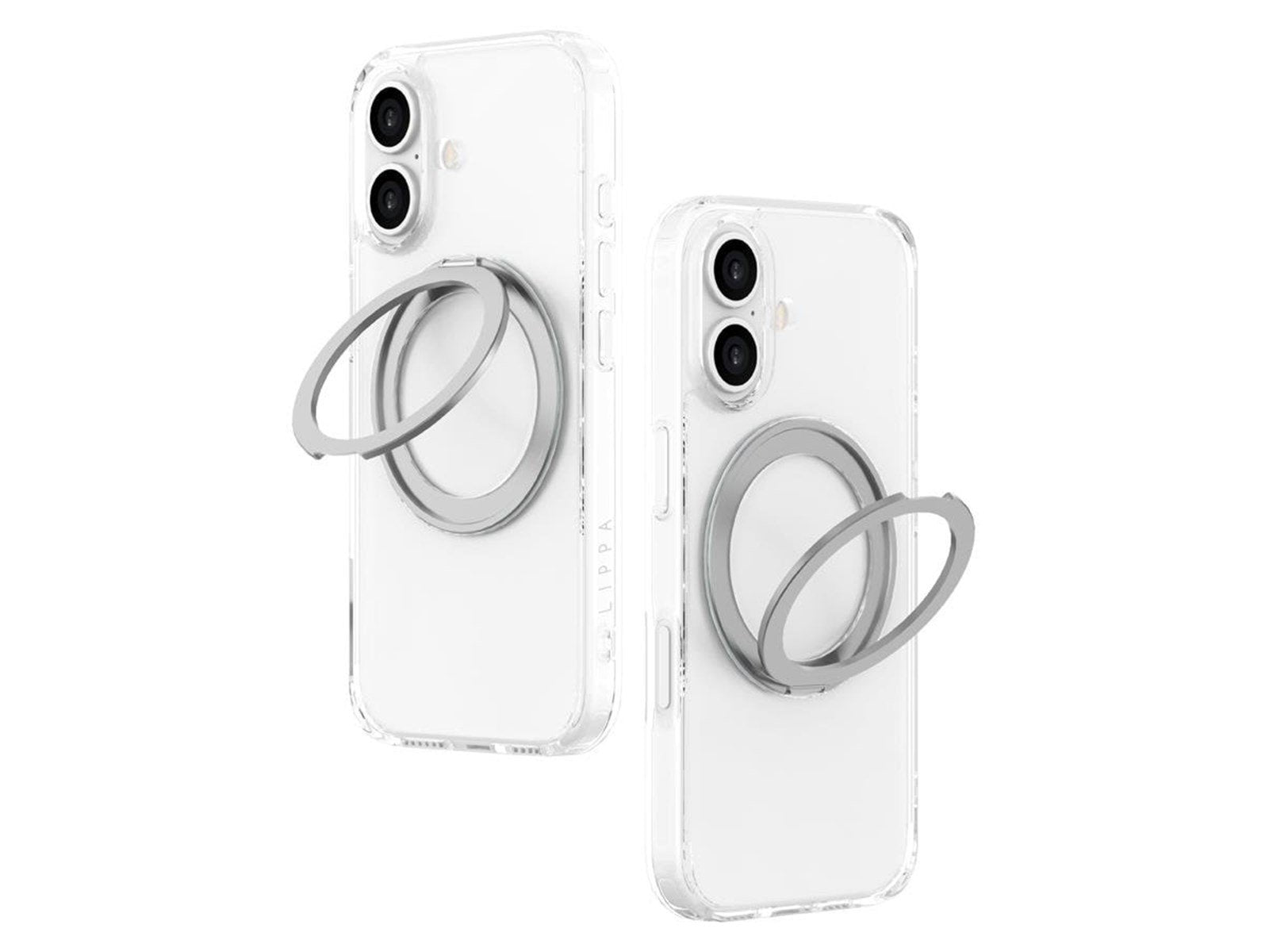 Lippa MagSafe 360 rotating iPhone 16 Cover Clear