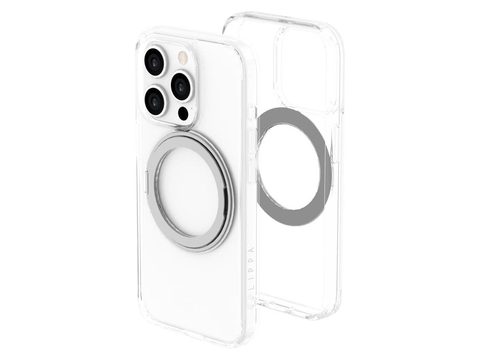 Lippa MagSafe 360 rotating iPhone 15 Pro Cover Clear