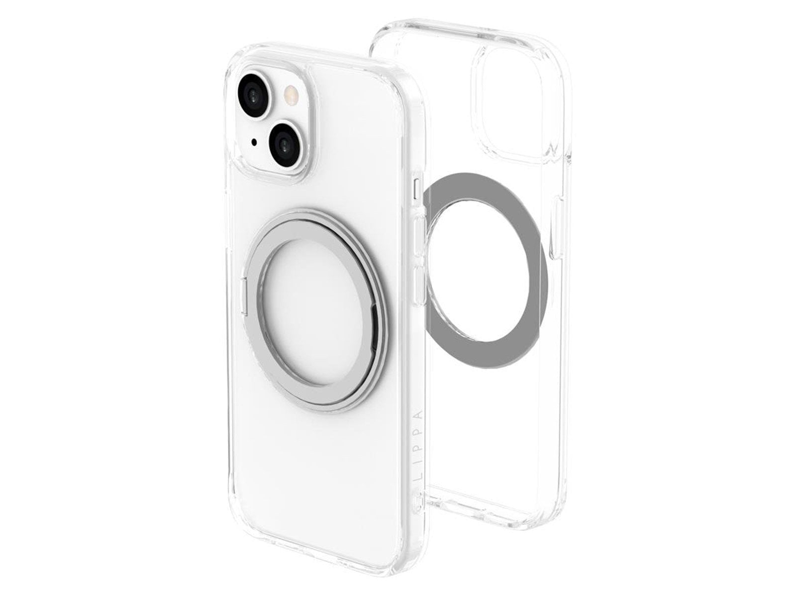 Lippa MagSafe 360 rotating iPhone 15 Cover Clear