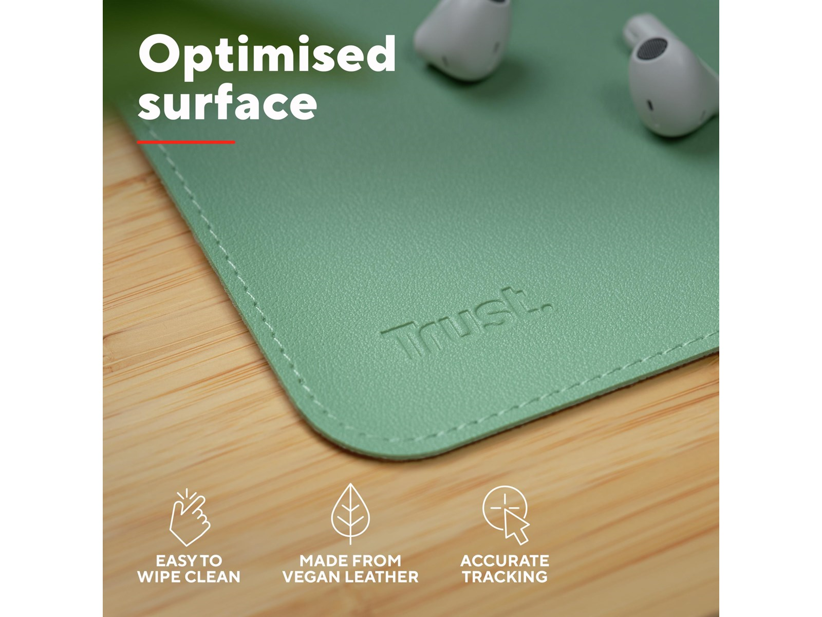Trust Benya XXL Desk Pad - Green