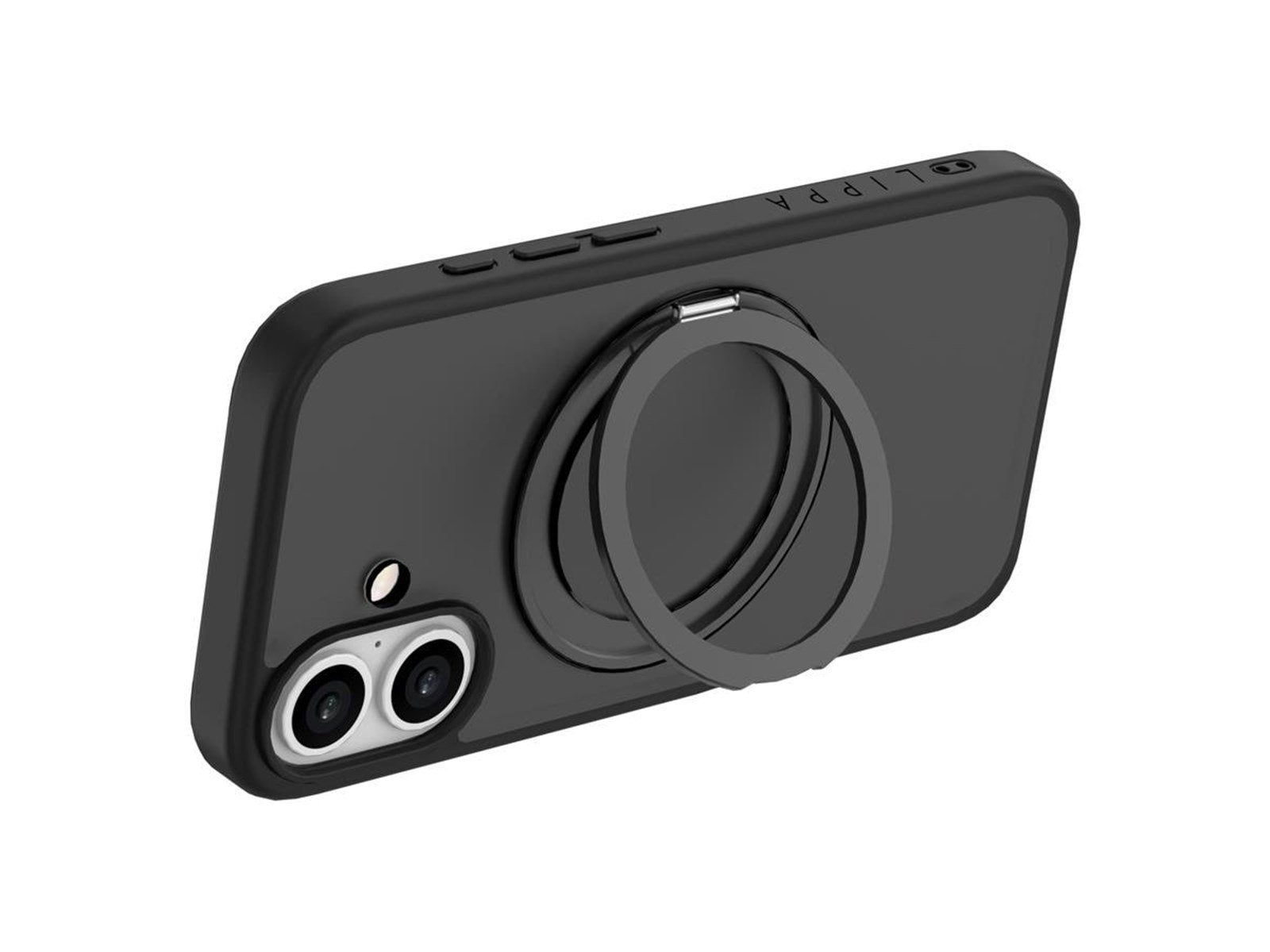 Lippa MagSafe 360 rotating iPhone 16 Cover Black