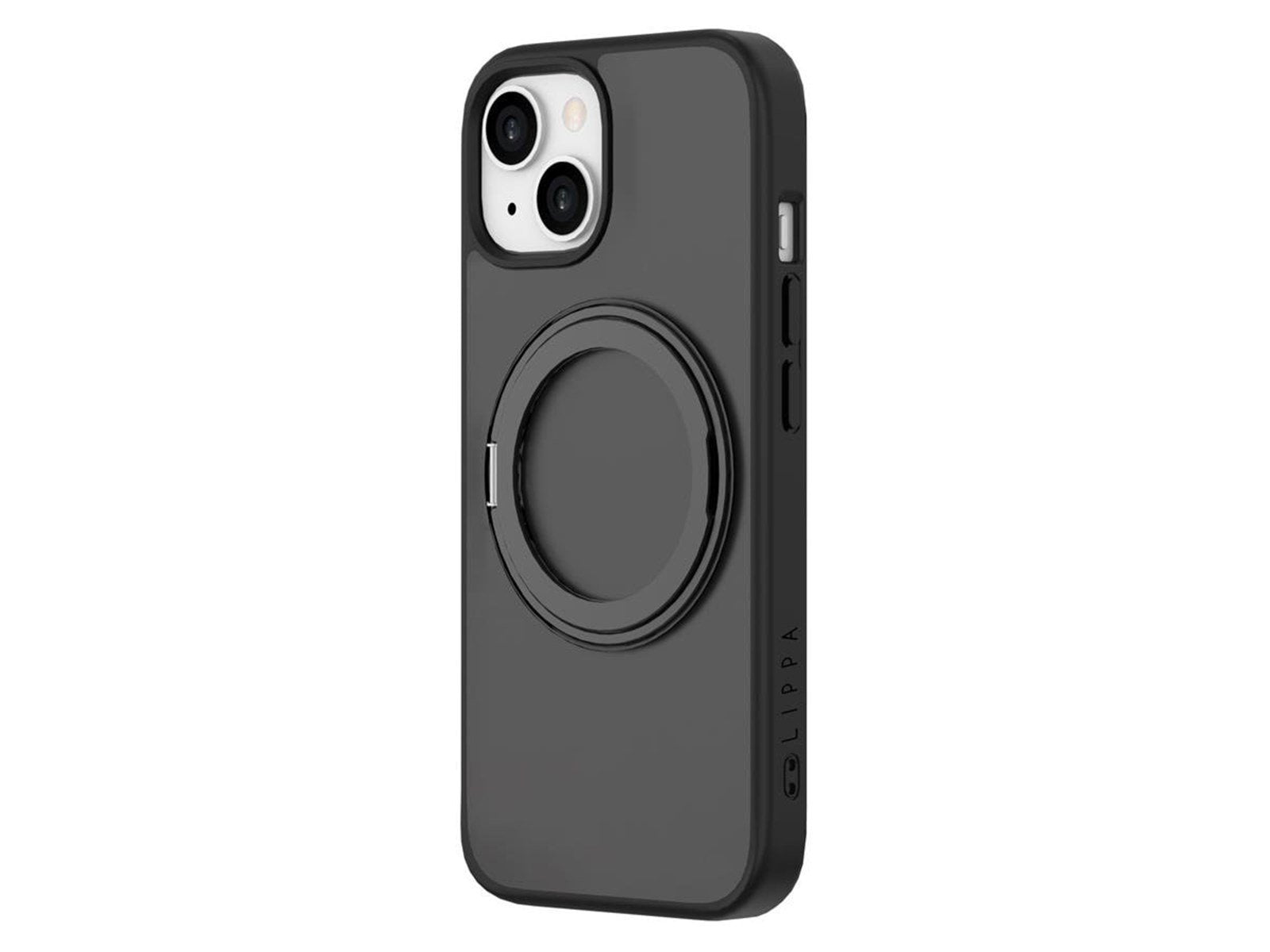 Lippa MagSafe 360 rotating iPhone 15 Cover Black