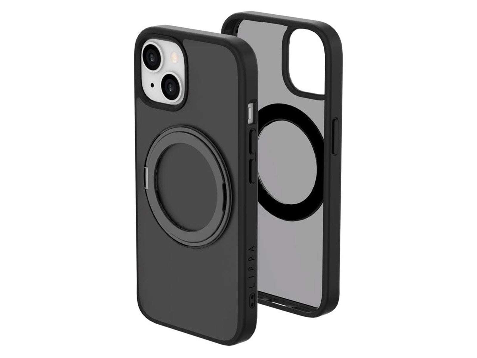 Lippa MagSafe 360 rotating iPhone 15 Cover Black