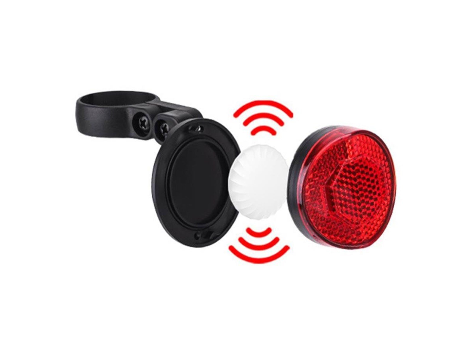 Lippa Rear Reflector for AirTag – Safety and Tracking Combined