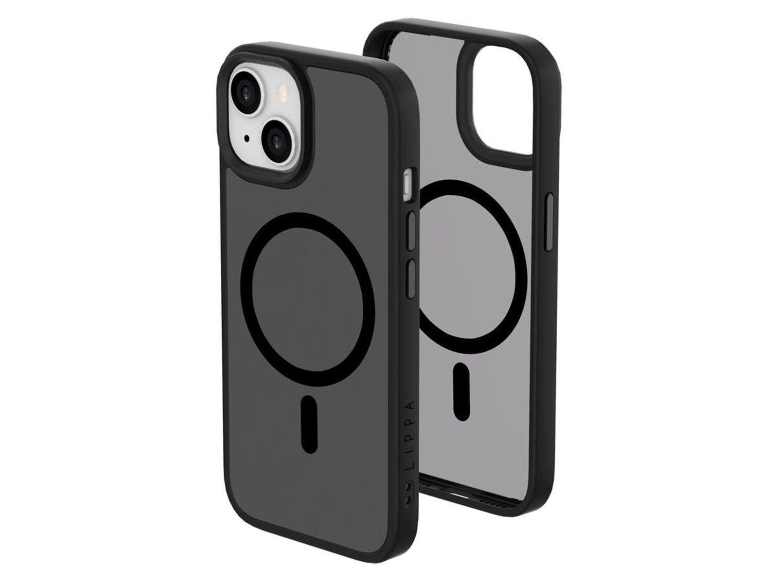 Lippa MagSafe iPhone 15 Cover Matte Transparant