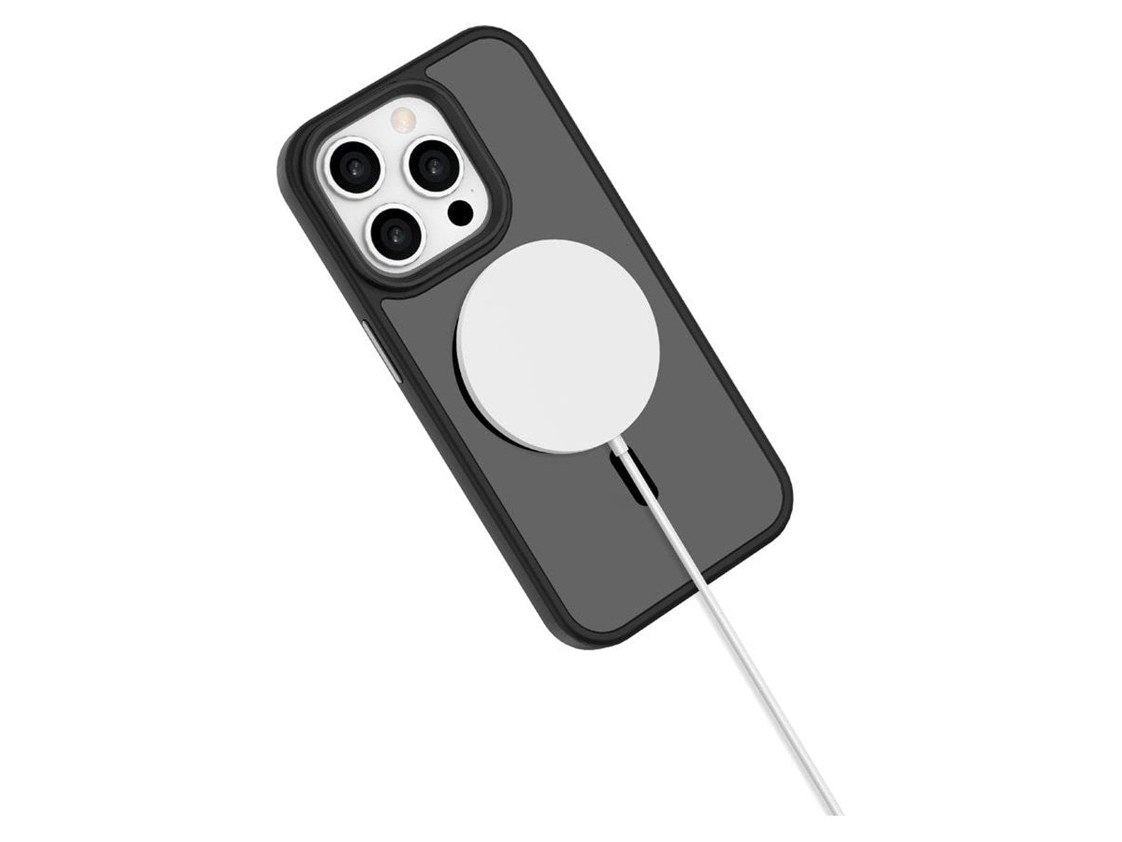 Lippa MagSafe iPhone 15 Pro Cover Matte Transpara