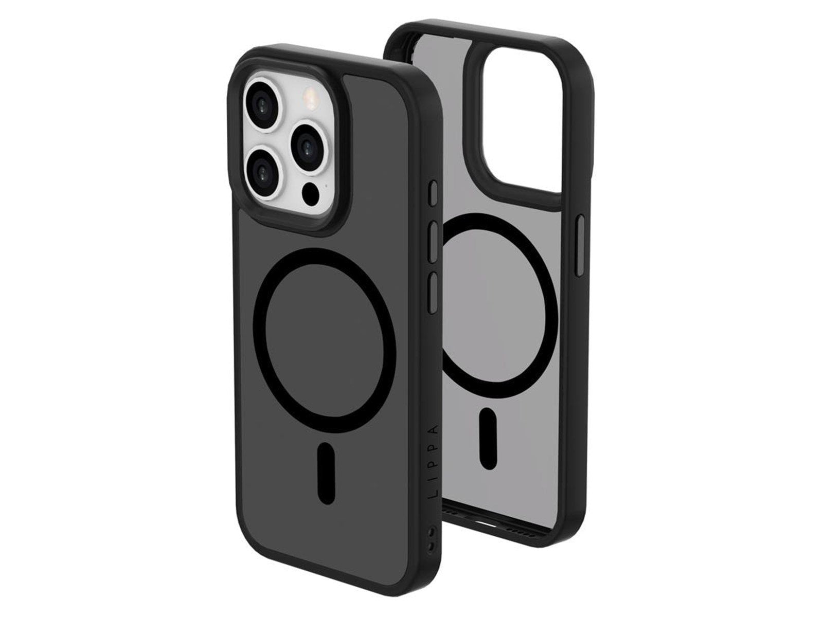 Lippa MagSafe iPhone 15 Pro Cover Matte Transpara
